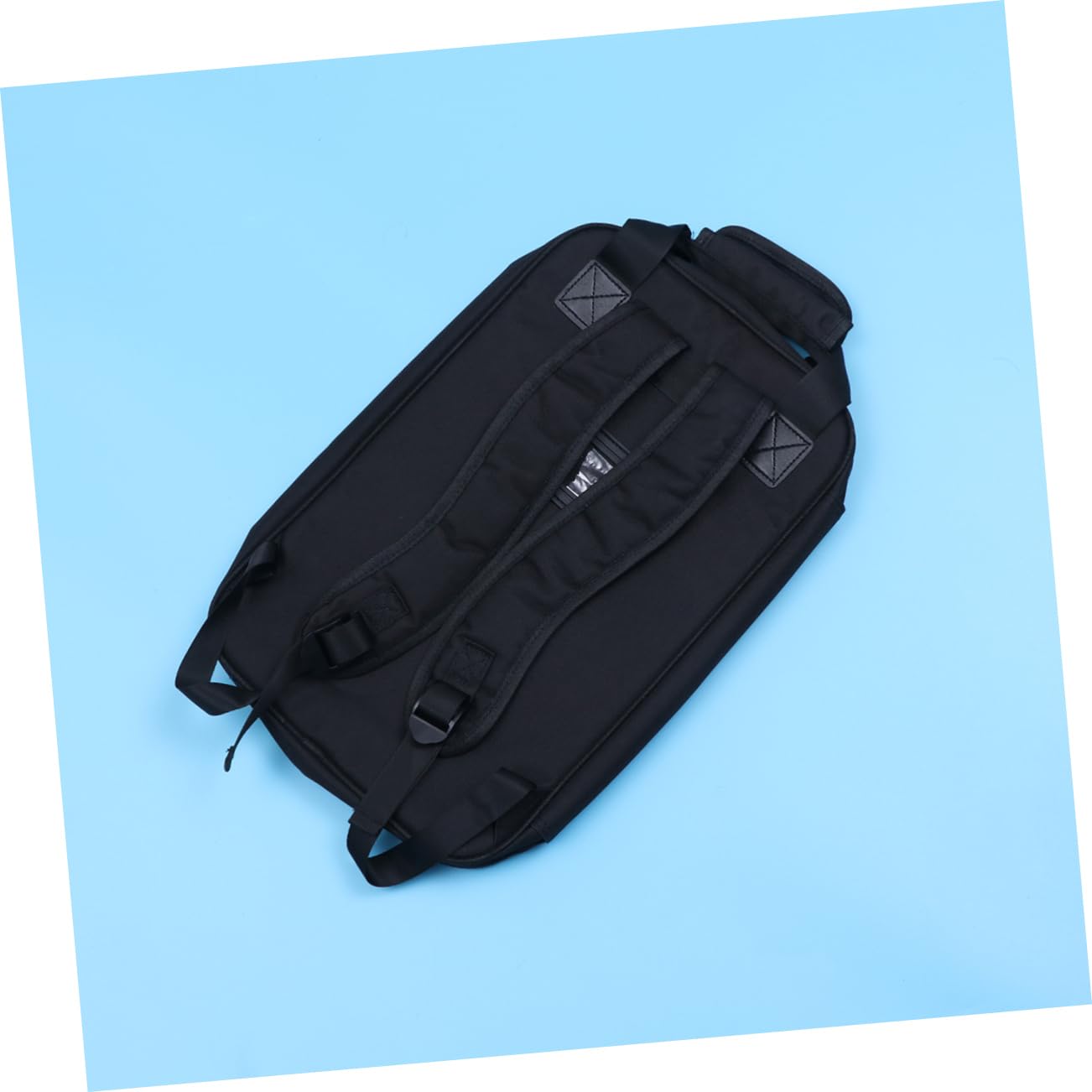 Mochila para Baquetas Negra de Pvc, 1, Gran Capacidad