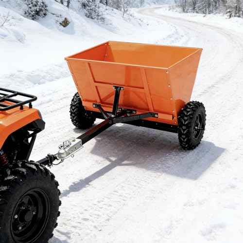 VUMALL 71 Gallon Tow Behind Spreader