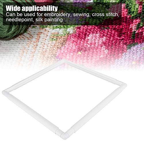 5 Size Embroidery Clip Frame Plastic Square Frame Embroidery Hoop for Embroidery Quilting, Cross-Stitch, Needlepoint - Image 3