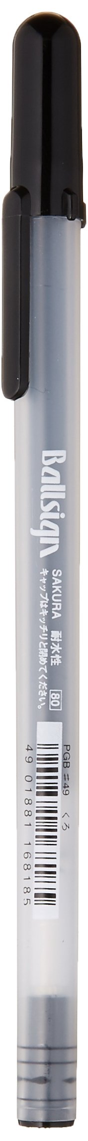 Gel Ink Ballpoint Pen, Ball Sign (Gelly Roll), Black (PGB#49)