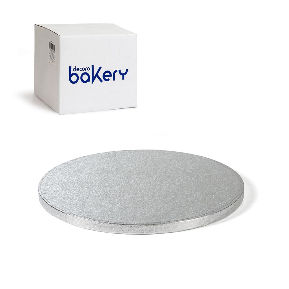 DECORA 0931210 CAKEBOARD Silver Ø 45 X H 1,2 CM/18''
