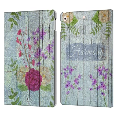 Étui en Cuir iPad 10.2 Head Case Designs Harmonie Finition Premium