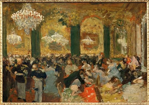 Edgar Degas Le Souper au Bal tableau déco moderne pour bureau chic 60x90