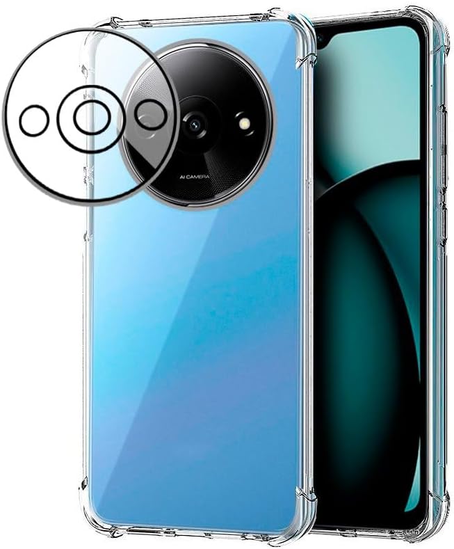 Cool Tempered Glass Protector for Xiaomi Redmi A3 Camera