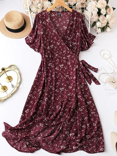 Image of POSHAX Women's Rayon Midi Dress
