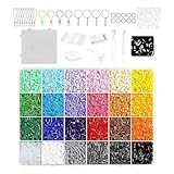 Generisch Fuse Beads Kit – DIY-Bastelset | Schmelzperlen-Set für Erwachsene, Geburtstag, Urlaub, Schulprojekte, Familienaktivitäten, Indoor-Spiel, Sommercamp, kreativer Spaß zu Hause und im Studio