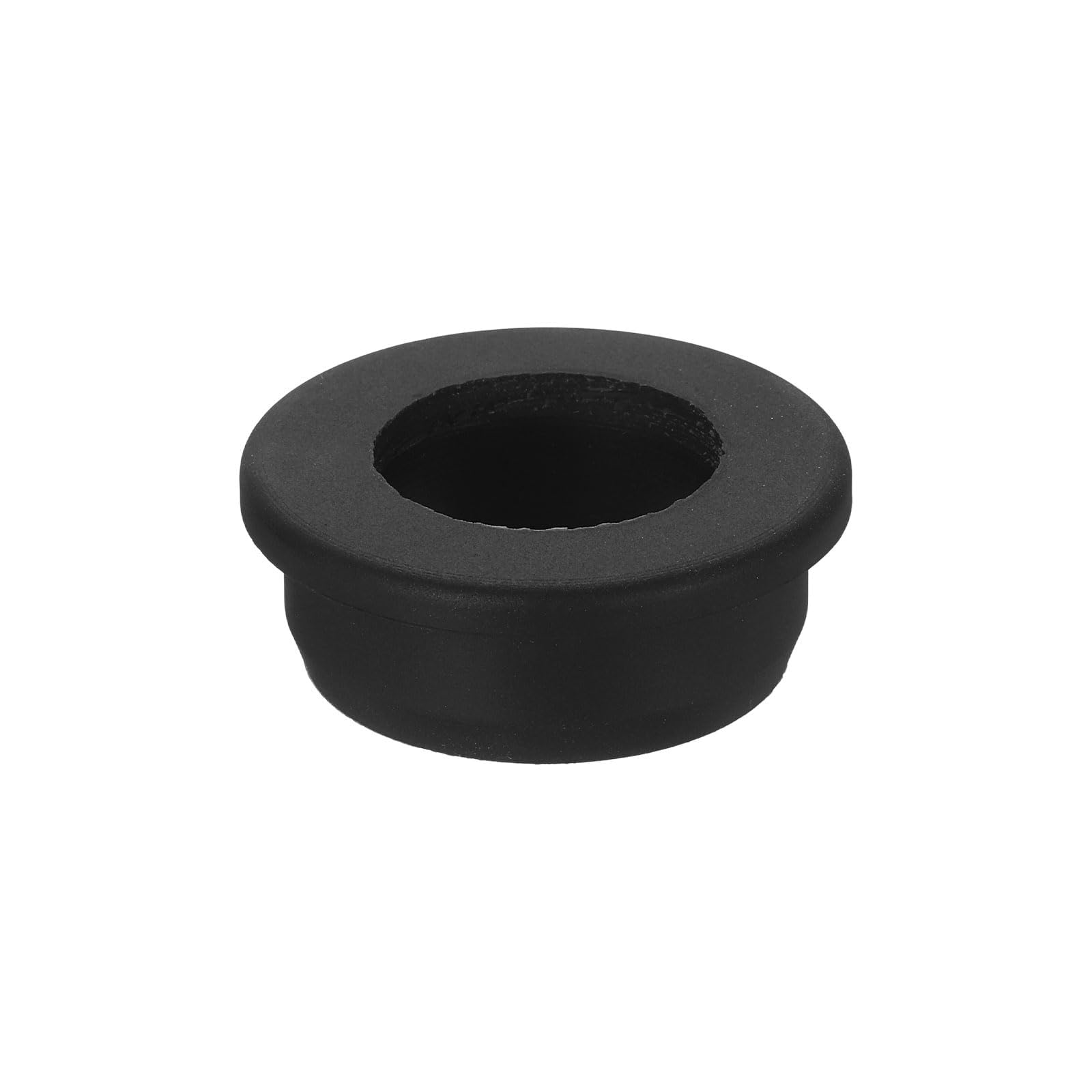 Unifizz 1Pcs Rubber Grommet 36mm Drill Hole, 26mm ID Hole Top Hat Grommet Black Silicone Hole Plug Gasket for Automotive, Machinery and Wiring Applications