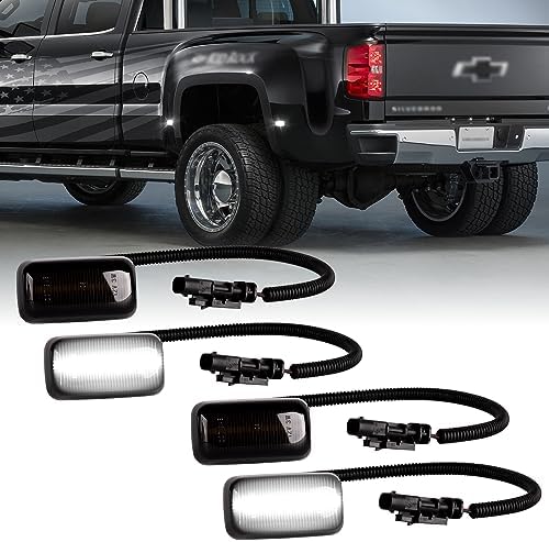 Smoked LED Side Marker Lights For Dodge Charger (2015-2023) - Super Bright, Plug & Play, Easy Install