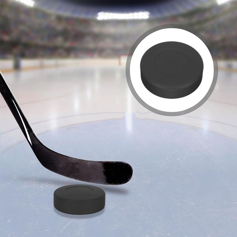 Lot de 2 rondelles de Hockey sur Glace légères pour l'entraînement et l'entraînement Classique