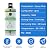 YUEIVY Metal Epoxy Glue 50ml, 2 Part Heavy Duty Cold Weld Epoxy Glue for All Uses,Bonding Metal,Plastic,Ceramics,Filler for Automotive Marine Repairs.High-Temperature Resistant Heavy Duty ab Glue. (1)