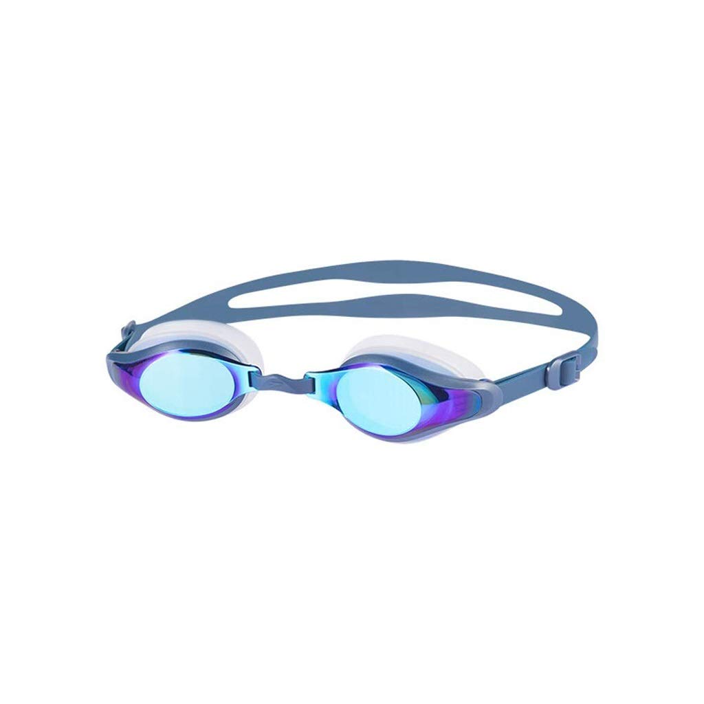 Occhialini da Nuoto, Occhiali Nessuna colatura Anti Nebbia Protezione UV Occhialini da Nuoto Triathlon Uomo Donna Gioventù Scherza Il Bambino, Lenti UV Protection(Blue,White)