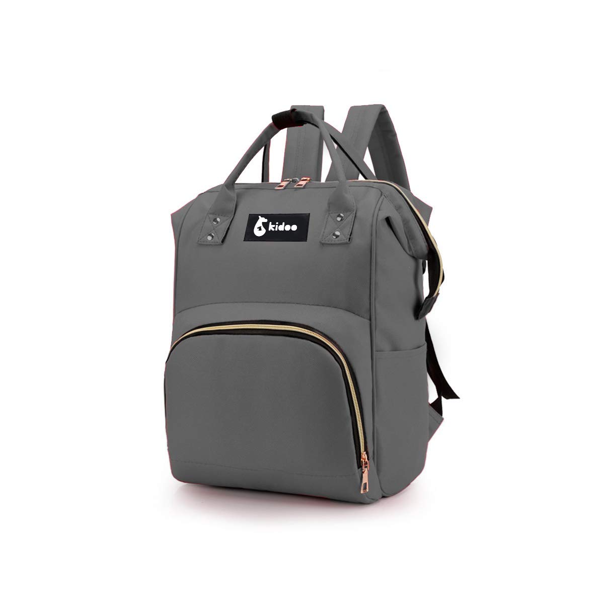 kidoo - Mochila para Pañales de Bebé 20L, Bolso Maternal Impermeable con Bolsillos, Organizador Pañalera para Biberones, Ropa y Accesorios, Gran Capacidad, Resistente, Versátil y Fácil de Limpiar