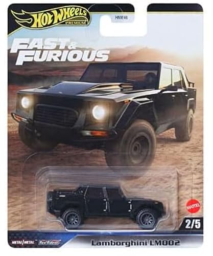 Set 5 Coches Hot Wheels Fast & Furious miniatura 3