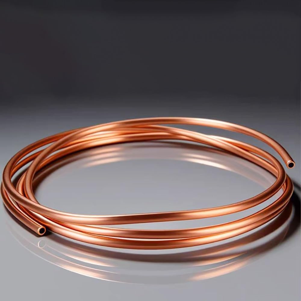 2 M Weiche Kupferrohrspule, Außendurchmesser 1,6–12 Mm, Flexibles Kupferrohr For Klimaanlage, Kühlung, Kühlung, Heimwerkerhandwerk(9.52x0.7mm)