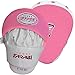 Farabi Sports Boxing Pads Curved Boxing Facus Pad - Punching Mitts MMA Muay Thai Training Focus Mitts (Pink)