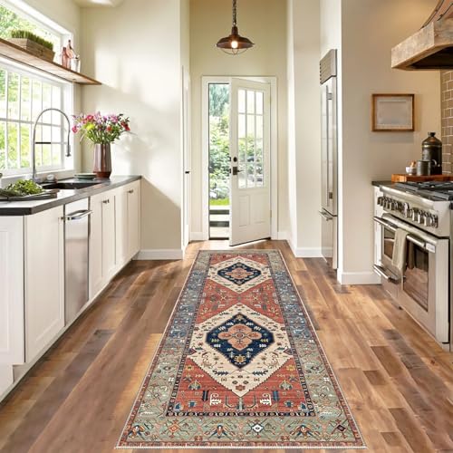 Tapis de couloir 80x100 cm antidérapant et lavable - 3