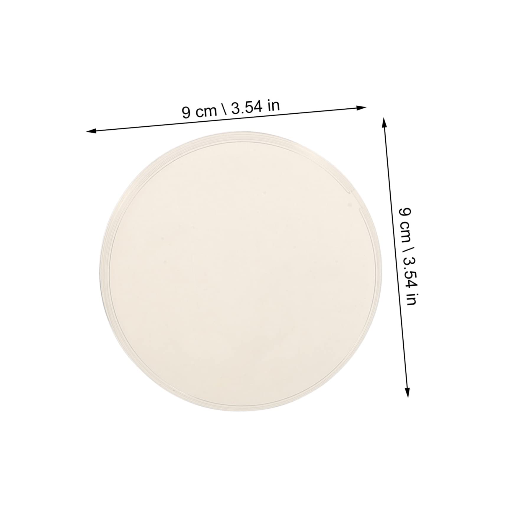 SOIMISS Lot de 10 Boîtes de Petri à Agar Pré-coulées, Plaque de Culture Cellulaire en Agar, Facile à Transporter, Design Professionnel pour Projets Scientifiques