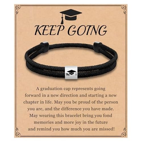 Matching Bracelets for Couples Cross Bracelet for Women Men Valentines Day Gifts for Her Friendship Bracelets for Women White Elephant Gift Ideas Joshua 1:9