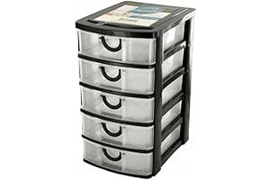 Kole Imports OL429 5 Drawer Desktop Storage Organizer