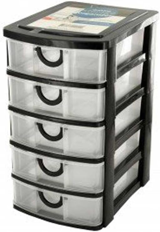 Kole Imports OL429 5 Drawer Desktop Storage Organizer