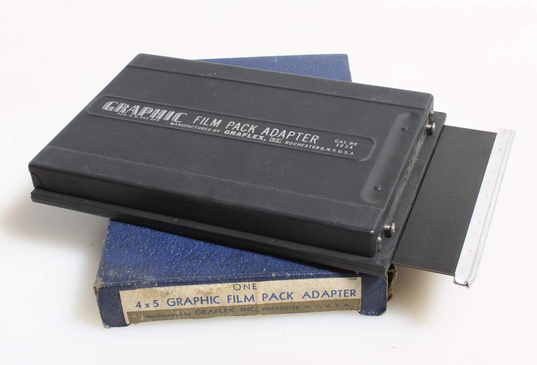 Amazon.com: GRAFLEX Graphic FILM PACK ADAPTER Model 1234, Vintage