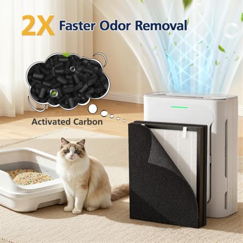 Image of Filter Replacement for uahpet Slim & Mate Pet Air Purifier