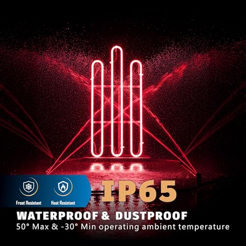 Image of Forus 20 Meter LED Neon Strip Light - Red | Flexible, Waterproof & Cuttable Neon Rope Light for Indoor & Outdoor Wall Decor, Custom Neon Name Board, Diwali Decorative Lighting | 6-Month Warranty
