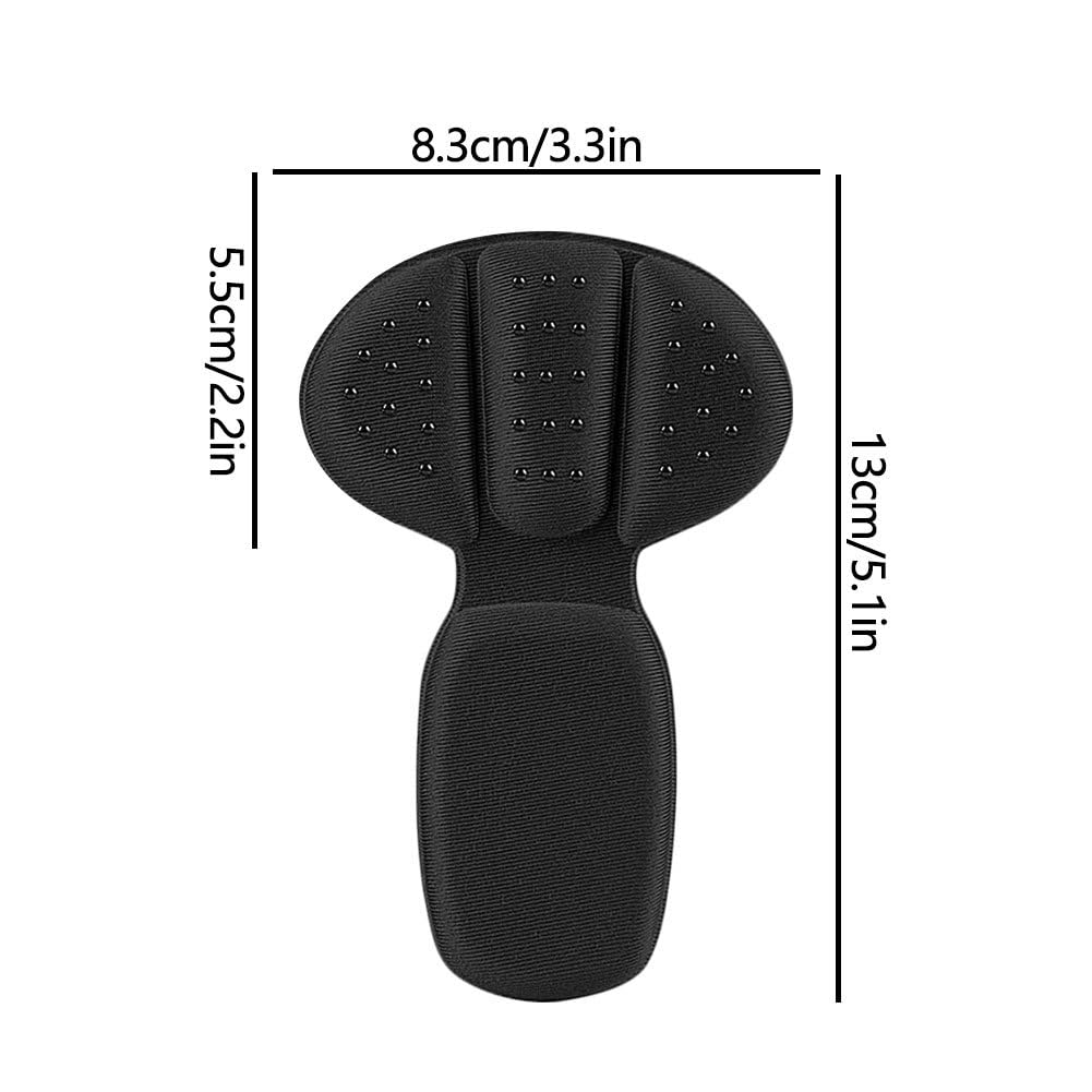 4 Pares Taloneras para Zapatos, Almohadillas para Talones para Reducir Talla, Almohadillas Antirozaduras para Zapatos, Protectores de Talón para Hombres y Mujeres