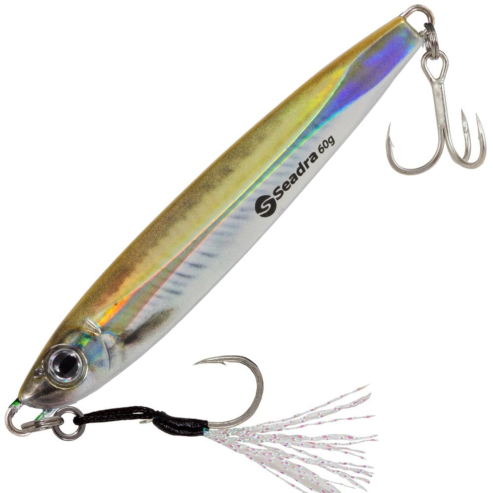 Seadra Aqua-Bullet Bait Fish Casting Jig (Live Aji, 40gm - 84mm)