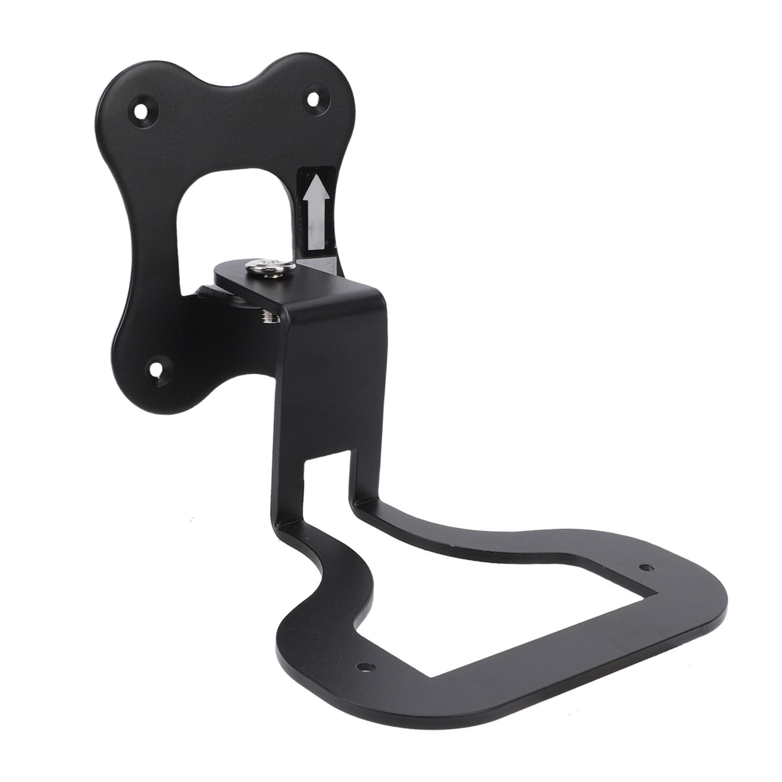 Soportes de Pared para Altavoces de Metal, Soporte de Montaje para Altavoz de Sonido Envolvente, Soporte Giratorio Ajustable, Ideal para Enchant (Black)
