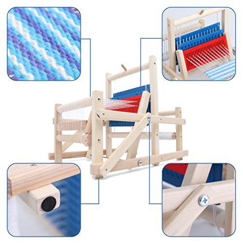 Lavievert WGWJ-ZBJ Wooden Multi-Craft Weaving Loom Diy Hand-Knitting Weaving Machine Intellectual Toys For Kids thumb #2