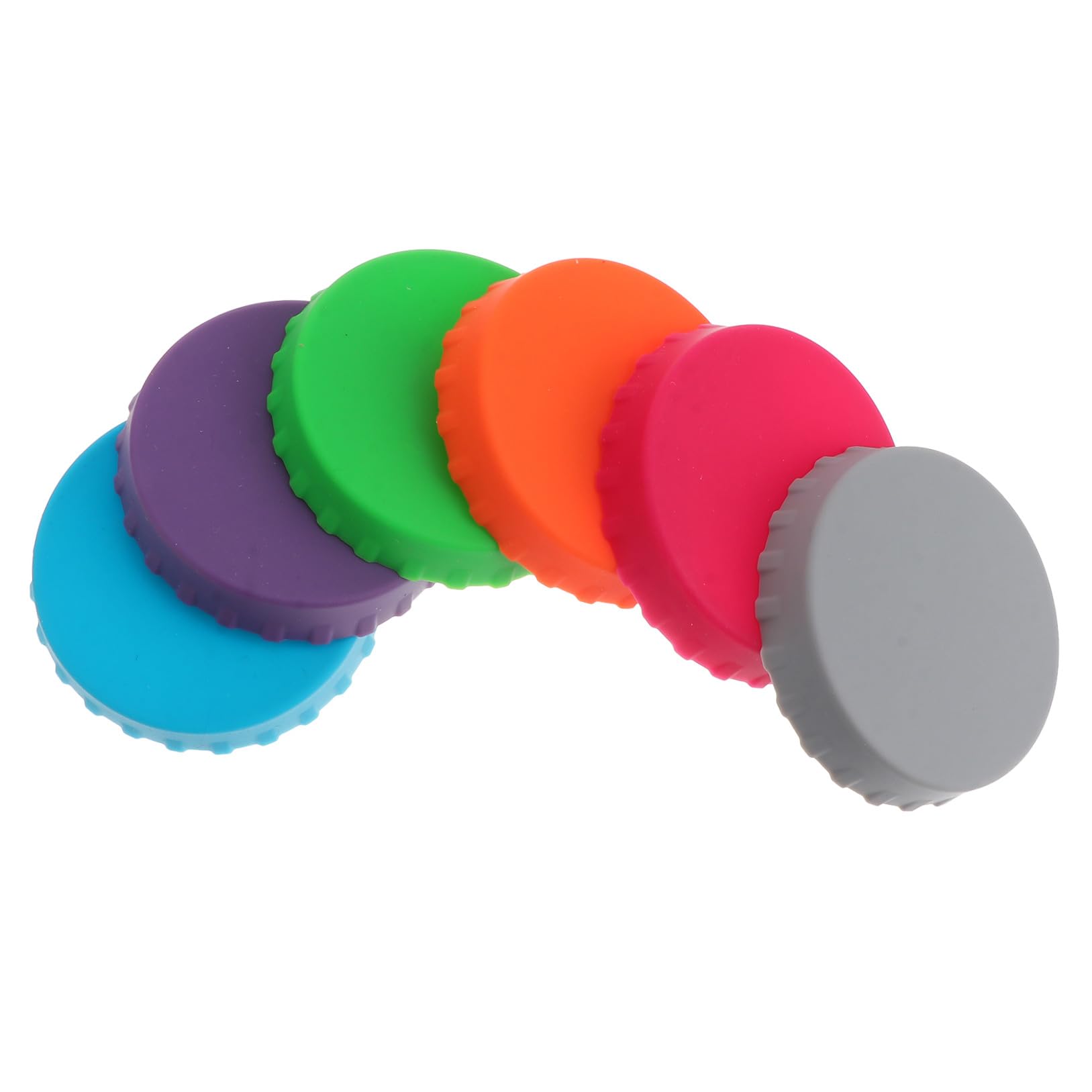 Coperchi in Silicone per Lattine Bevande 6 Pezzi Standard