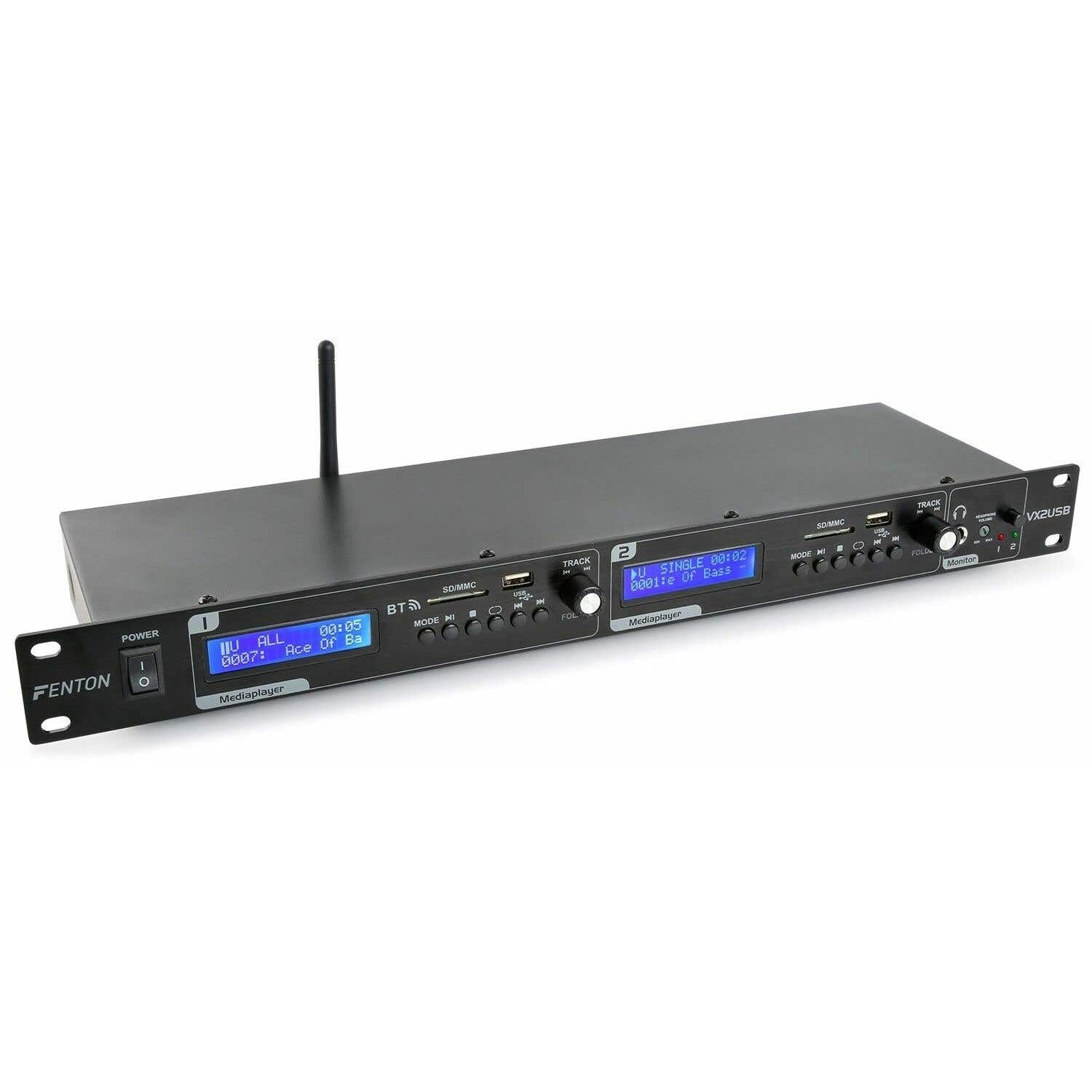 player dj con usbp orta e slot sd black
