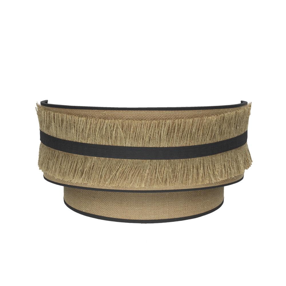blendend Sacco nero 17 x 30 x 15 cm con portalampada E27, ideale per apparecchi e decorazione di spazi.