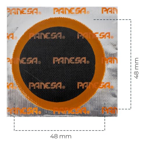 Parches circulares Panesa KN-2, diámetro 48 mm, grosor 0,047 mm, paquete de 100 piezas miniatura 4