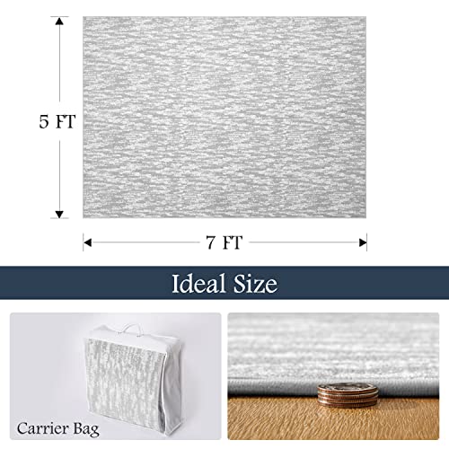 Tchdio 5X7 Area Rugs-Washable Rug-Modern Abstract Area Rugs For Living Room Bedroom Dinning Room Laundry Room Study Room #TOP1