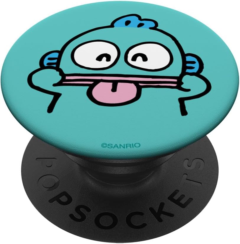 Sanrio Hangyodon Silly Face PopSockets PopWallet for MagSafe