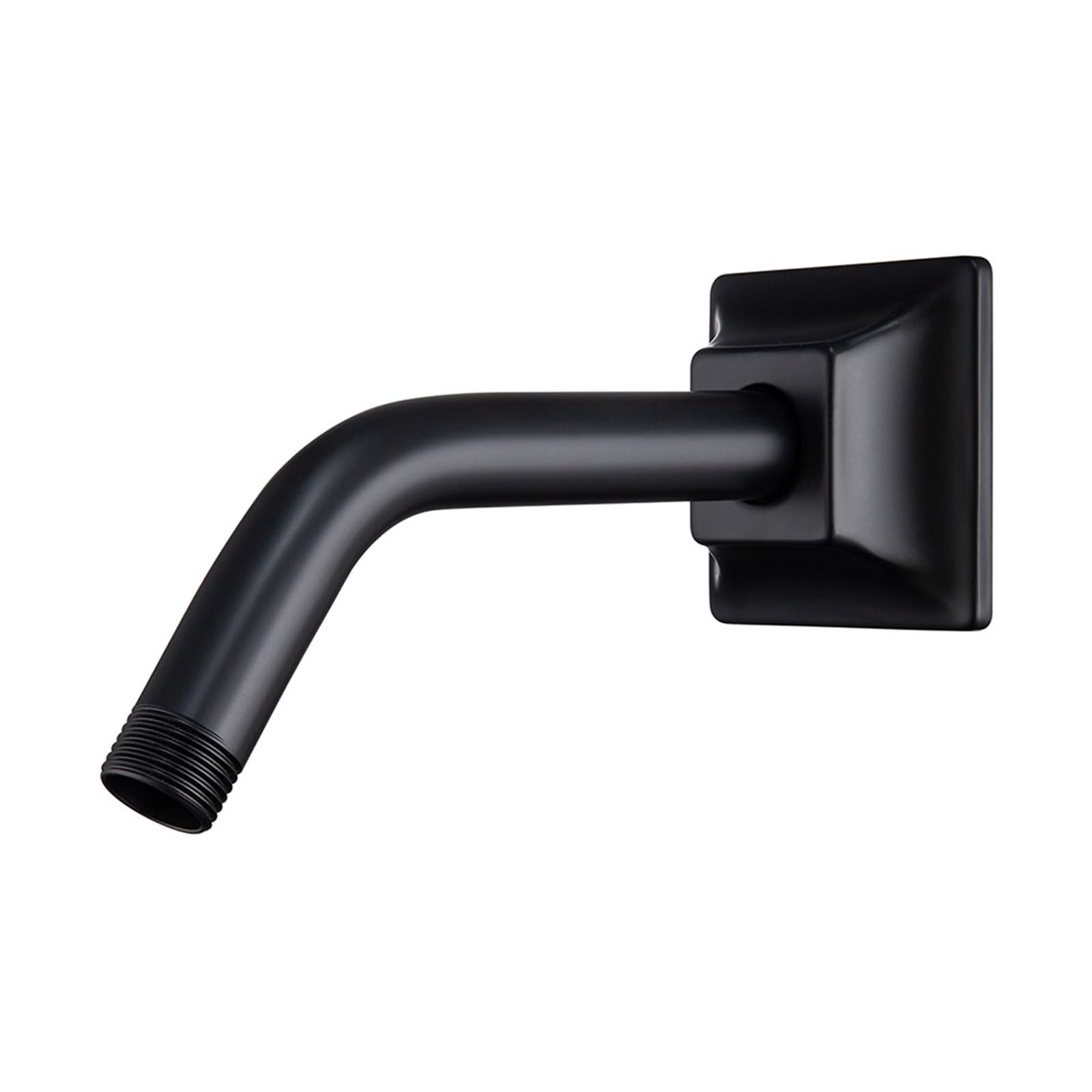 Lnnxsz Black01 Shower Head Extension Arm Wall Mounted Shower Arm Extension Pipe Shower Head Holder Stainless Steel For Bathroom Accessories Brushed Nickel(Black01)