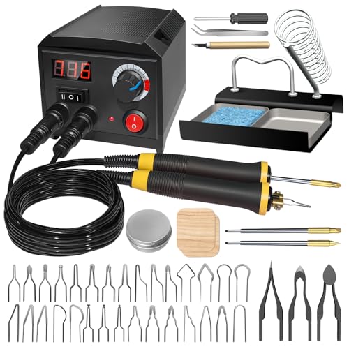 Wood Burning Tool, Wood Burner kit Pen 200~750℃, Wood Burning kit...