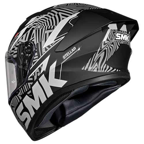 Image of SMK Stellar Sports FURY ISI, DOT and ECE 06 Certified Helmet with Pinlock 30 (GL266 - L)