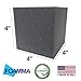 Foamma Charcoal Foam Pit Cubes/Blocks 4” x 4” x 4” 1000 Pack for Gymnastics, Freerunning and Parkour Courses, Skateboard Parks, BMX, Trampoline Arenas