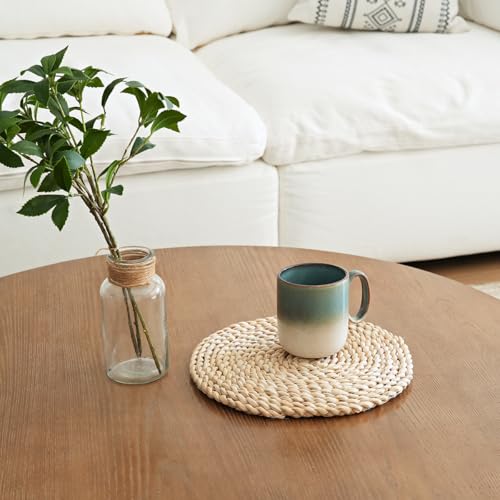 Set de 4 tazas de cerámica para café 14 oz con asa grande miniatura 4