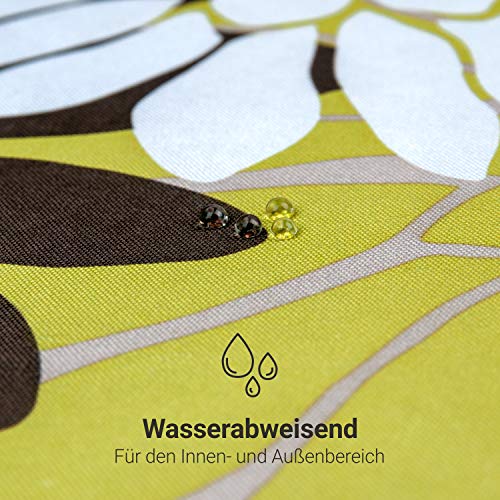 Valia Home Tischdecke mit Teflonbeschichtung für Innen- & Außenbereich anwendbar Wasser & Schmutzabweisend Dank verlässlichem Lotuseffekt… – Ansicht 4