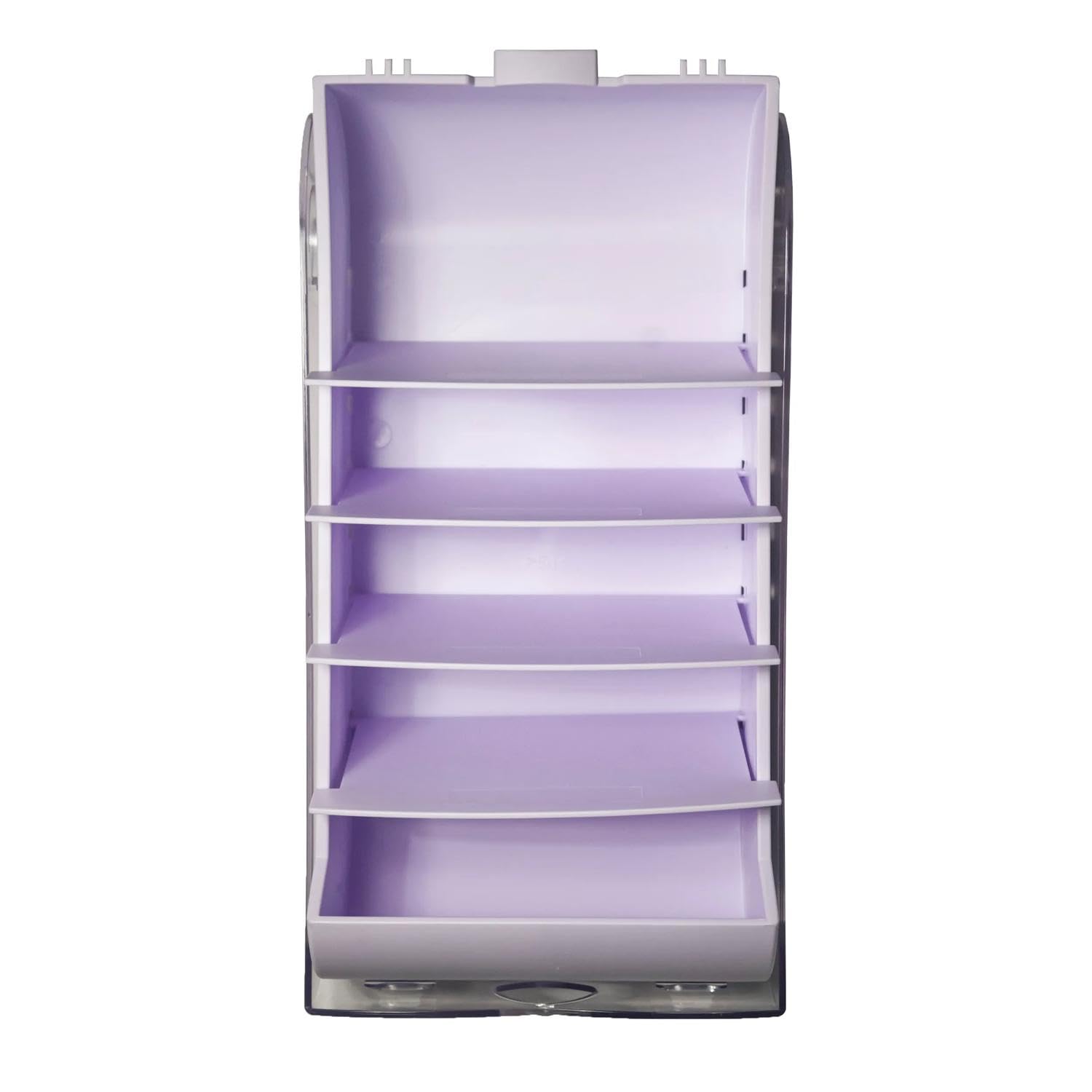 Exacompta - Kartonbox mit 100 Blanko-Karten A8 und 4 Trennblättern - Kapazität bis zu 650 Karten im A8-Format - Pastellfarben sortiert - Originelle BunnyBox-Form mit Schiebedeckel