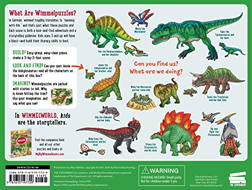 My Big Wimmelpuzzle—Dinosaurs Floor Puzzle, 48-Piece 2