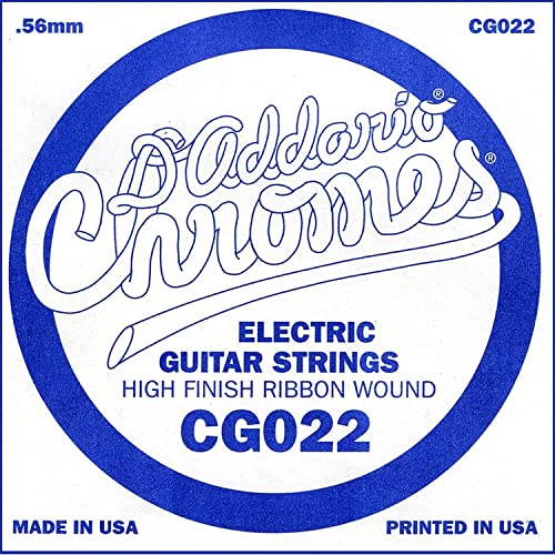 D'Addario ダダリオ エレキギター用バラ弦 フラットワウンド .022 CG022 5本セット 【国内正規品】