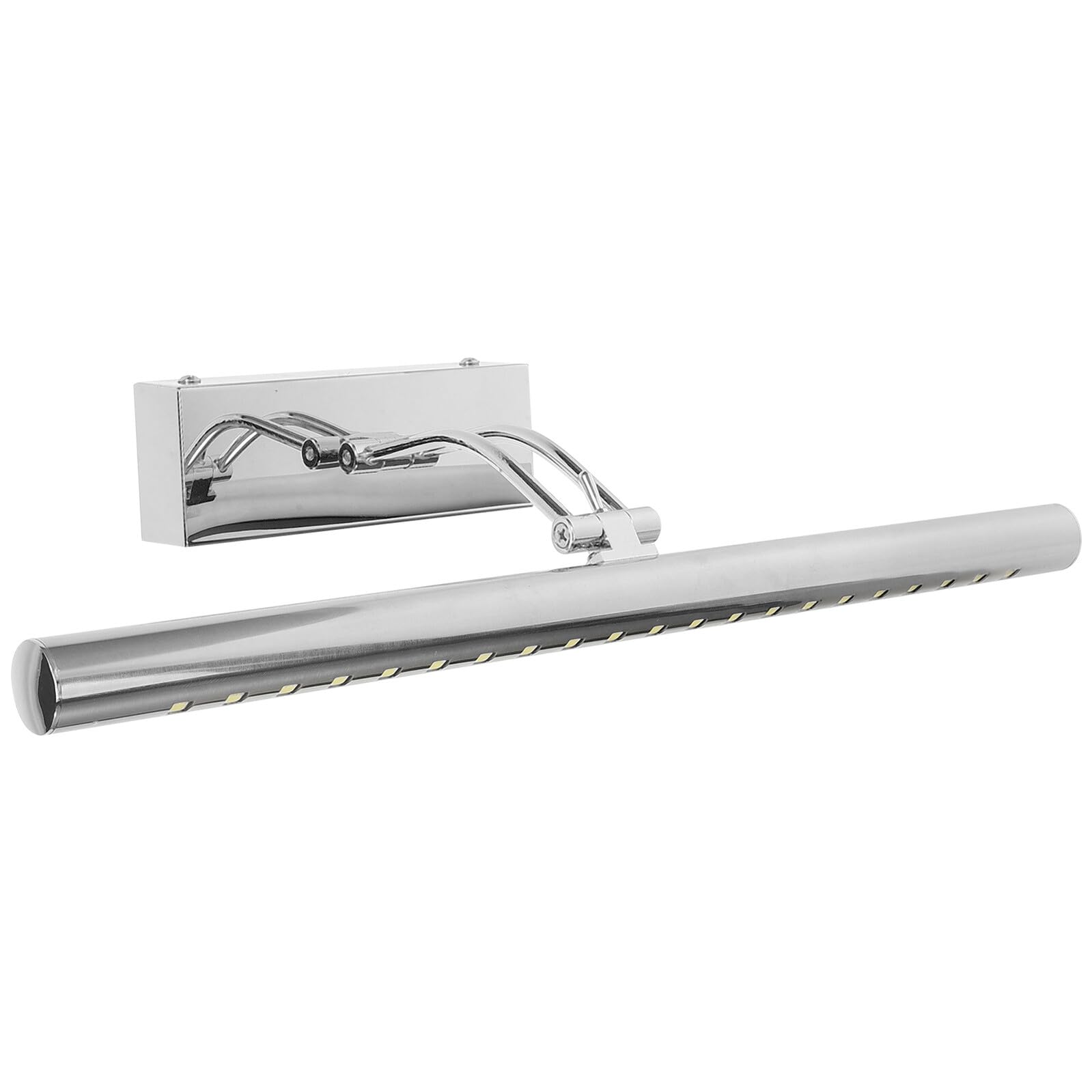 Applique Murale LED pour Miroir de Coiffeuse Lampe de Salle de Bain Étanche 5W 40 CM Lumière Blanche Finition Argentée Éclairage LED pour Miroir Salle de Bain Luminaire
