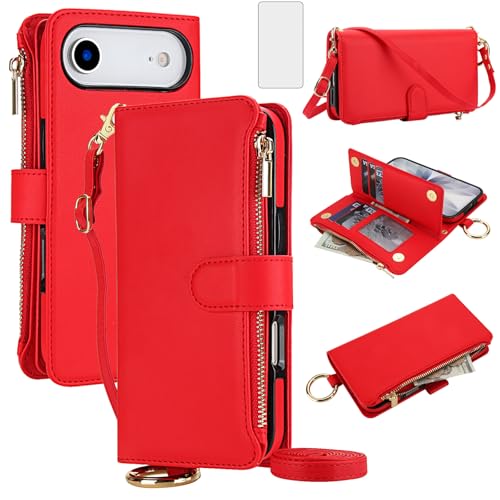 Coque iPhone 17 Air RFID avec porte-cartes et support intégré Asuwish