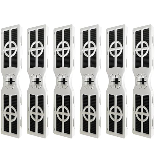 Fette Filter - AF-2 Refrigerator Air Filter Compatible with Frigidaire PureAir Replacement Refrigerator Filter RAF-2 Compatible with a wide variety of models Part# FRGPAAF2, AF-2, RAF-2 - Pack of 6