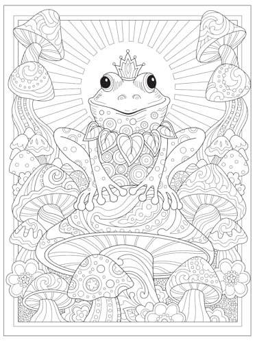Creative Haven Enchanted Coloring Book (Adult Coloring Books: Fantasy) - Image 4